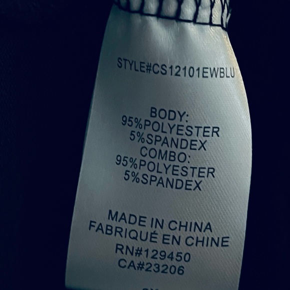 Comp Blu Woman's Top size 2X - Picture 7 of 10